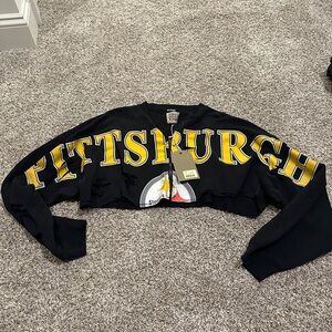 First of a Kind - Pittsburgh Steelers Women's Crop Top